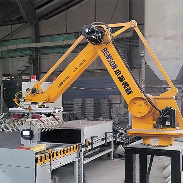 Handling and loading four-axis robot arm Automatic robot palletizer arm carton stacker arm machine