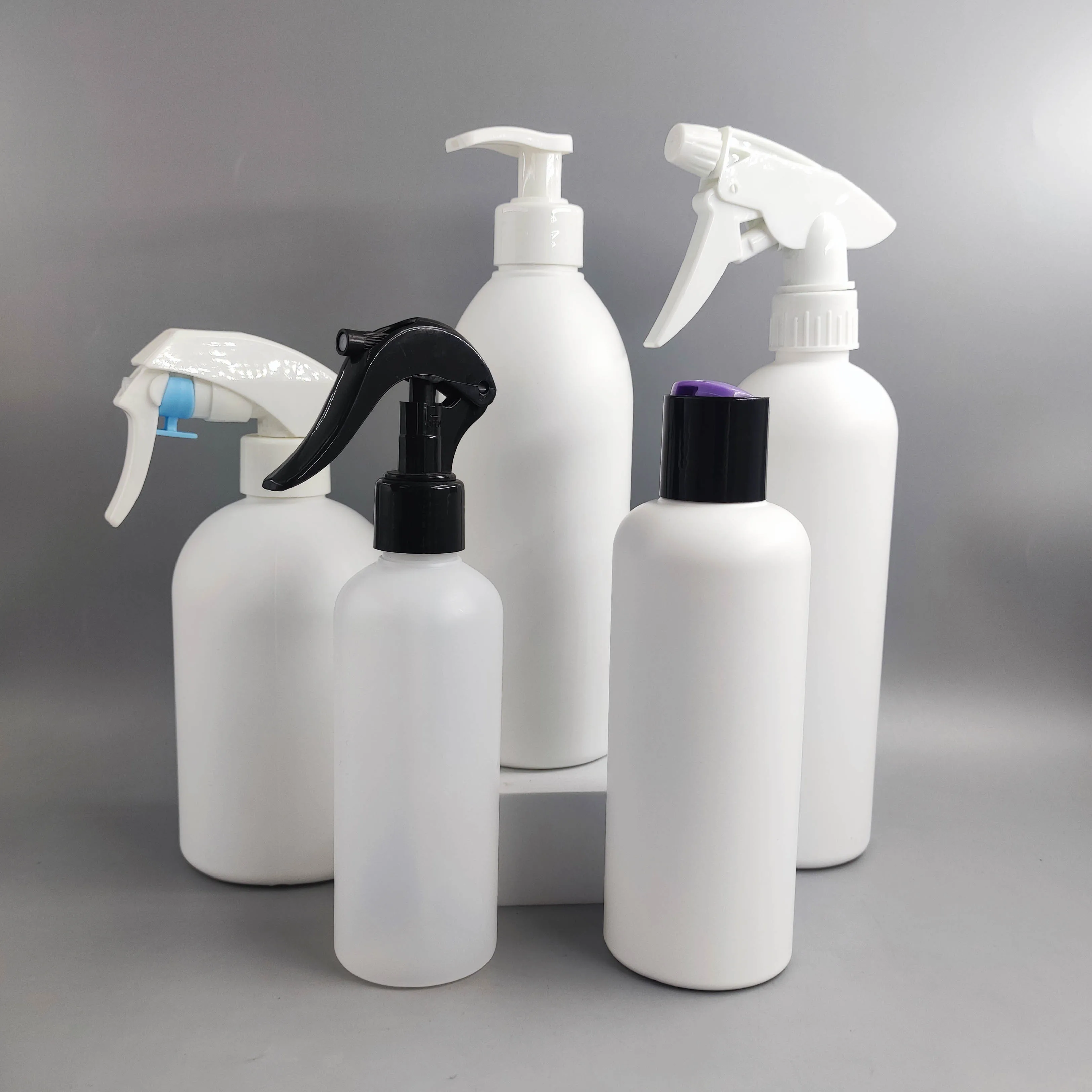 Hot sales wholesale  plastic PET  bottles factory material plastic bottles 200 300 500ml high quality suited kinds of  pump