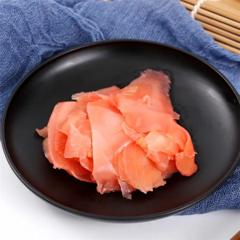 
Sushi Ginger Pink pickled chinese supplier of sweet sushi ginger 