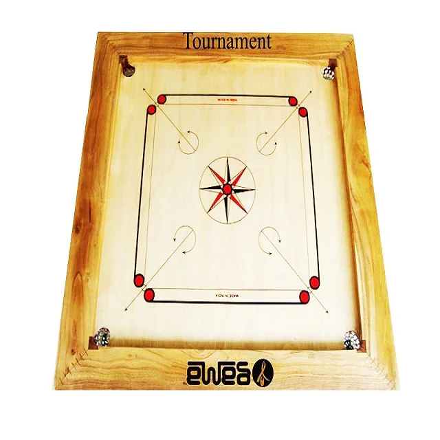 
Высококачественный турнир Carrom Board с естественной границей 