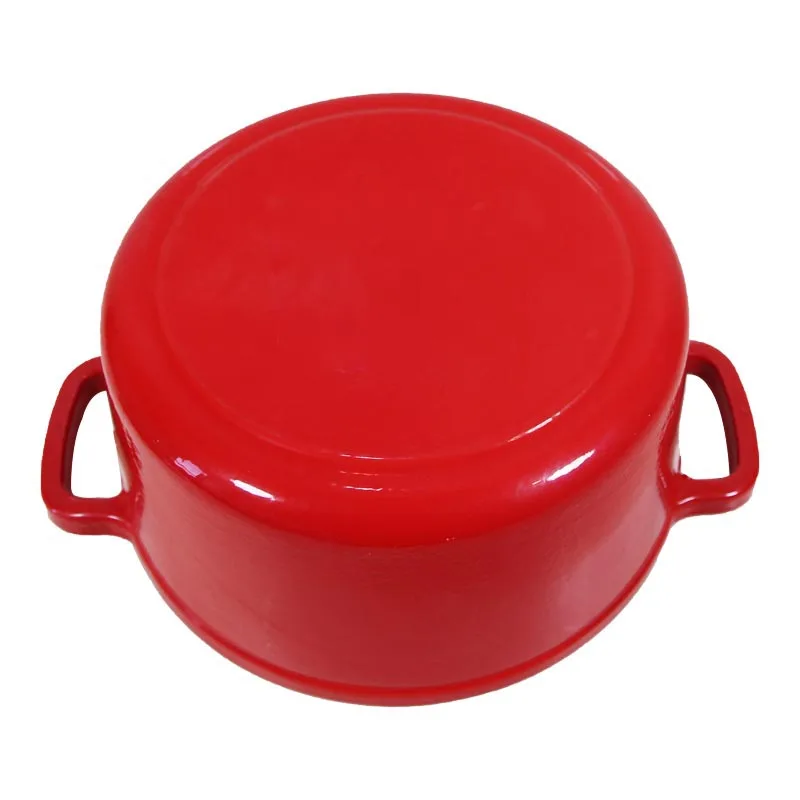 Kitchenware Sets Non Stick Enameled Cast Iron saucepan with Lid  Pot Round Shape braise pan Pot  cast iron for 5QT of cookware