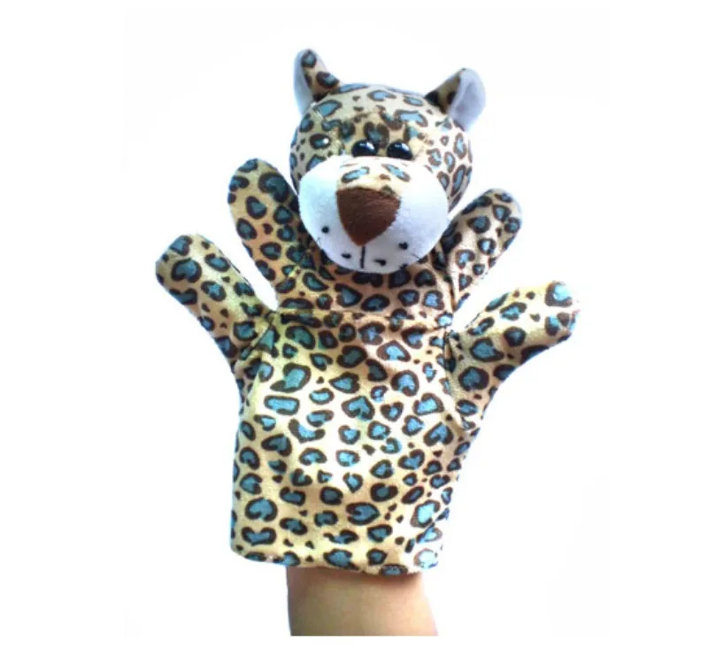 Wholesale educational toys for children plush animal figurines for kids Community Helper Hand Puppets for babies early education