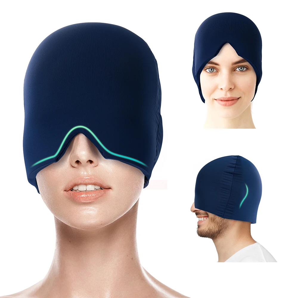 Headache Relief Product Cold Therapy Headache Migraine Relief Hat Gel Hot Cold Therapy Headache Migraine Relief