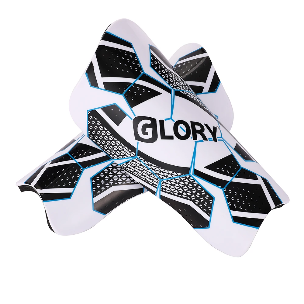 High Quality Professional Athletic Shin Guard Glory Youth Adults Soccer Football Leg Calf Protector K-Resin  Embossed EVA