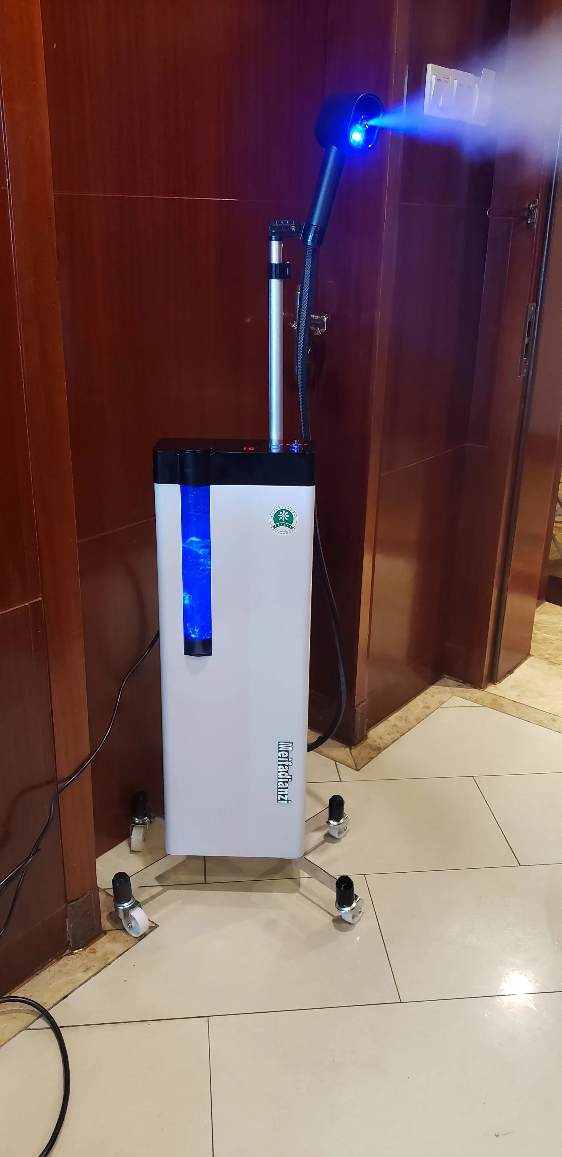 Аппарат для паровой депиляции волос blue light nano