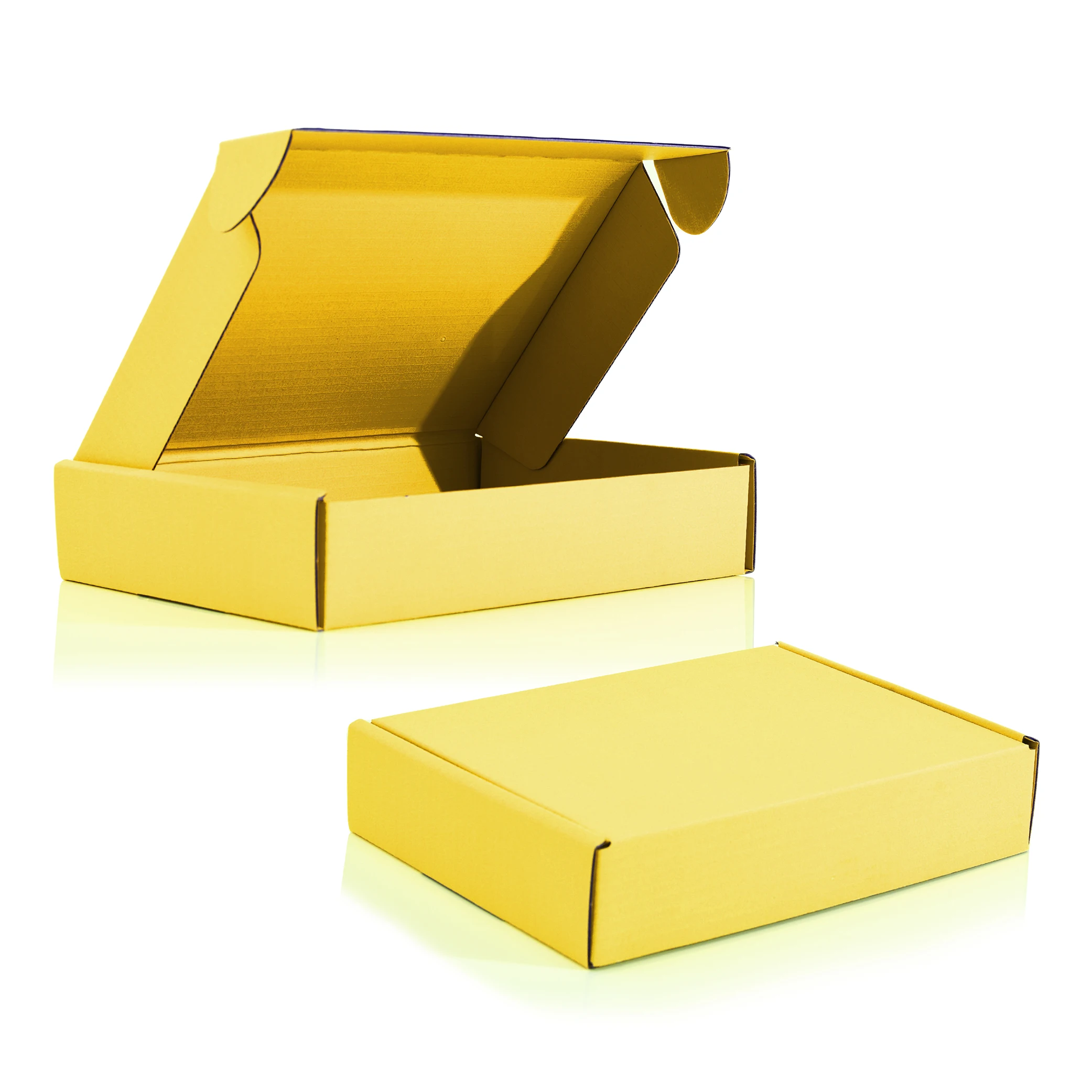 Оптовая продажа высокое качество плоская упаковка ремесленный гофрированный картон доставка почтовые ящики для электронной коммерции