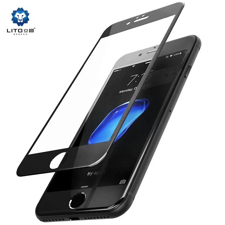 Lito D+ full curved tempered glass screen protector for iphone 6s/iphone8/7plus 8d 10d 18d 21d 100d