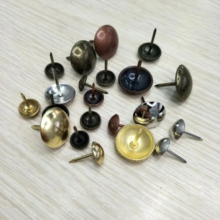 High Quality 16x20mm Furniture Chair nail Upholstery Brass Sofa Nails Tacks Nail Pins Furniture ACCESSORY