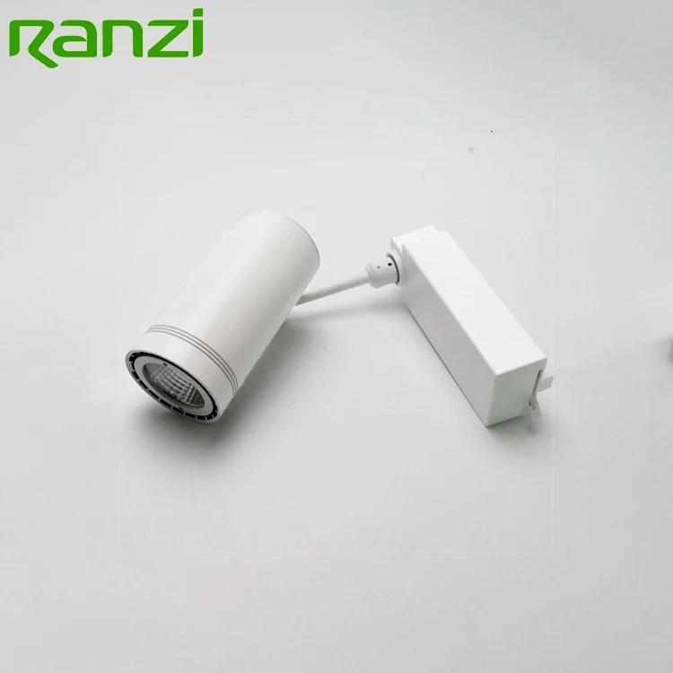 Museum Focus Spot Lighting Fixture 2 3 Wires Flicker Free Dimmable 25W COB LED Track Light