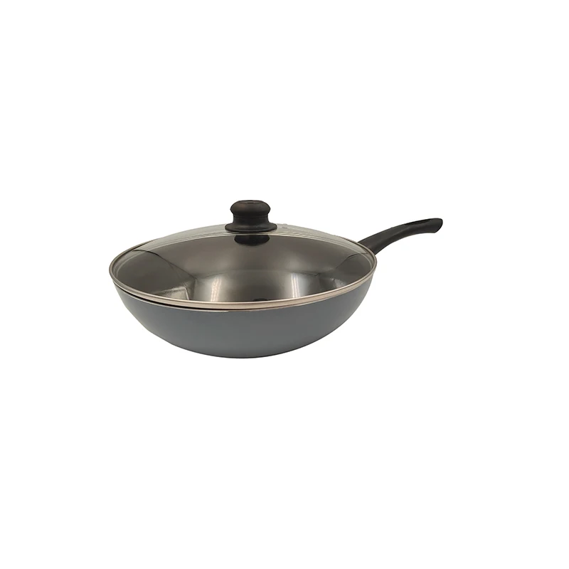 Aluminum non-stick wok pan 30cm