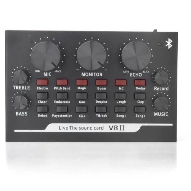 V8 II Professional sound card with BT mode
