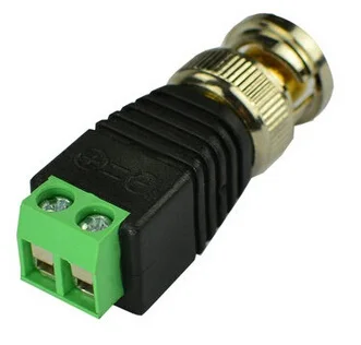 Camera Housing Bracket Microphone Coaxial Cable Switch DC12V Supply Adapter Video Balun RCA BNC Power Connector CCTV Accessories