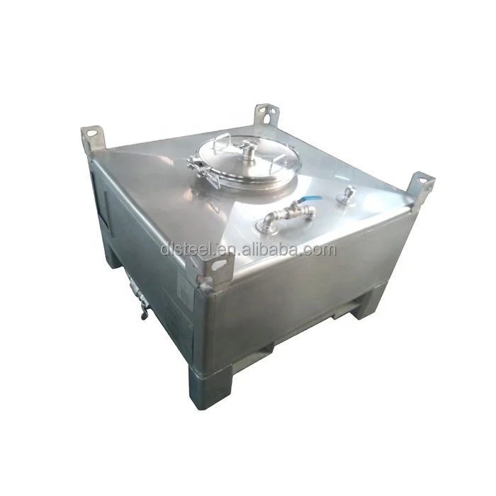 Wanlong special chemical liquid 500liters stainless steel 304 IBC tank 130gallon