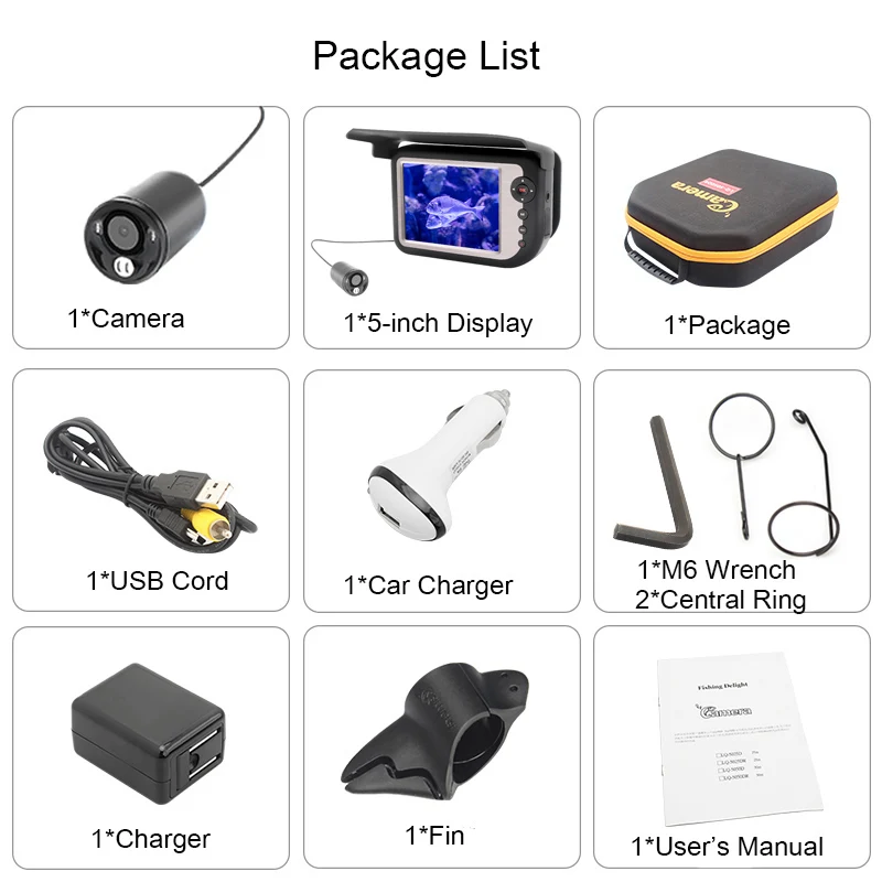 Новая подводная камера для рыбалки