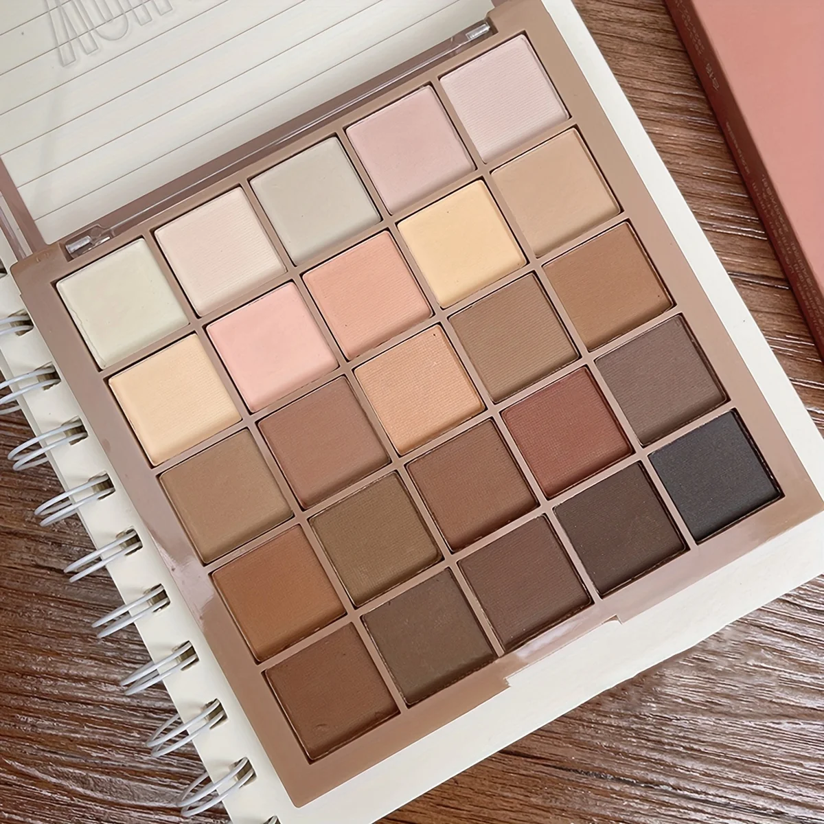 Private Label Eyeshadow Palette 25colors Matte Eyeshadow Palette Neutral Grey Coffee Eyes Cosmetic Shades Natural Makeup Palette