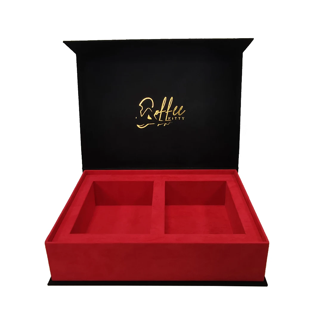 Custom logo paper black perfume box packaging empty perfume boxes gift boxes with magnetic lid