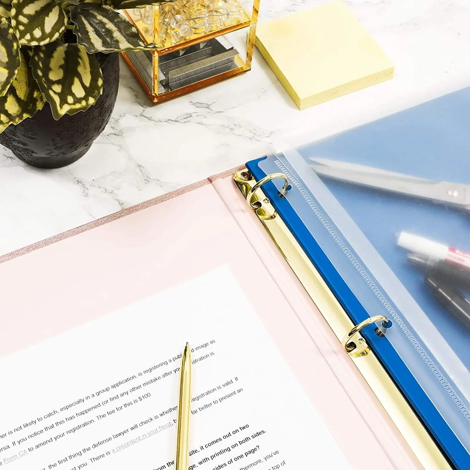 wholesale paper cardboard A4 letter size view white bulk heavy duty 1.5 inch 3 ring document organizer binder with pocket