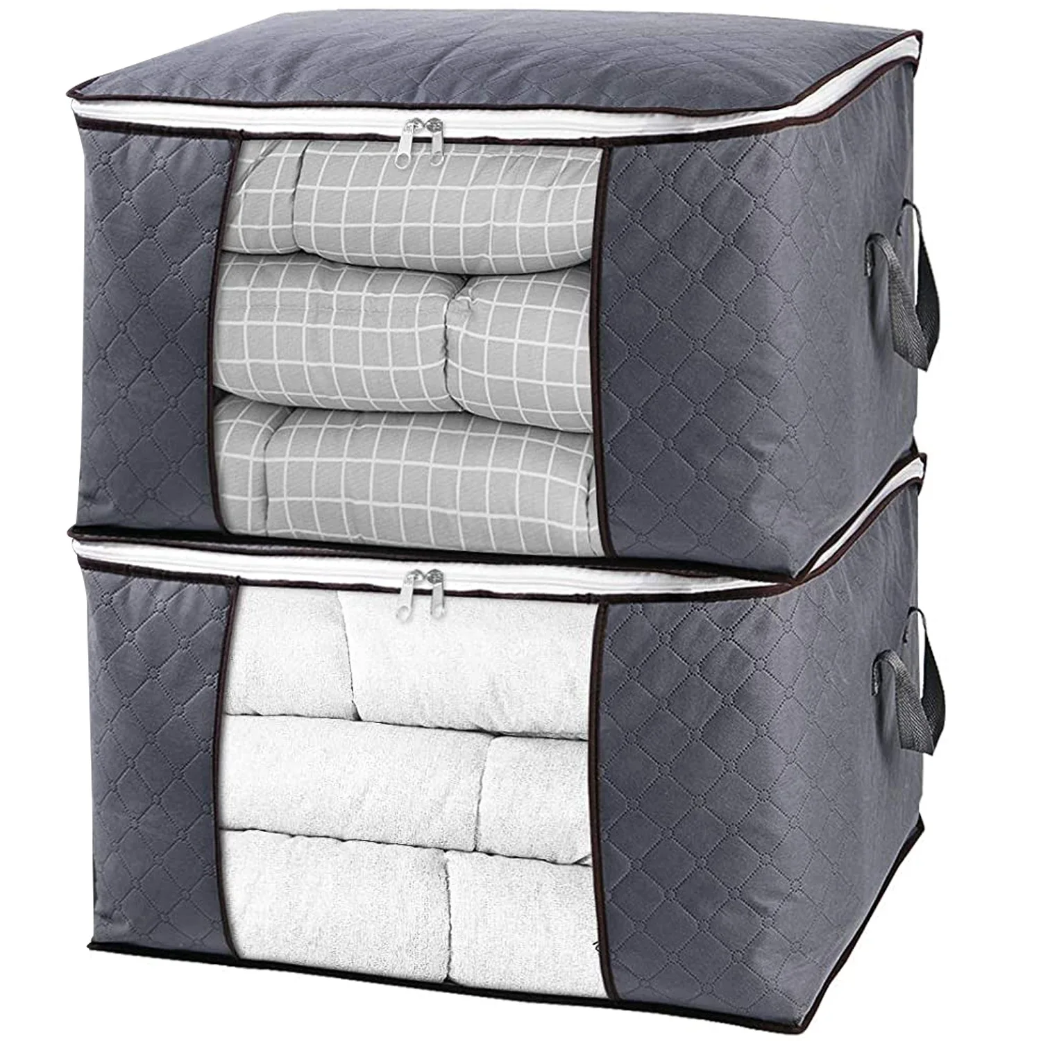Thickened non-woven quilts clothing storage bag Storage box