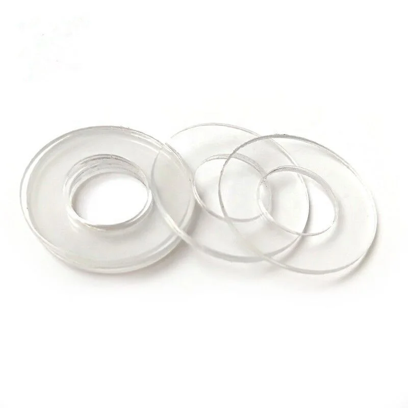Kaixi Shenzhen Factory customized PVC gasket PVC washer PET plastic flat gasket nylon washer