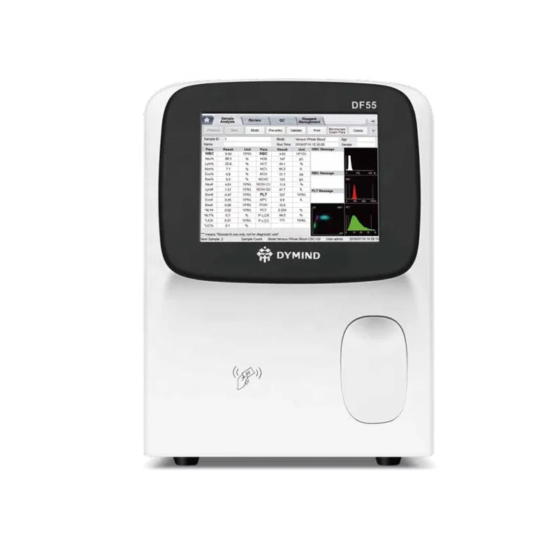 Cheap 10.4 inch built-in printer blood cell counter hematology analyzer auto 5 part hematology analyser