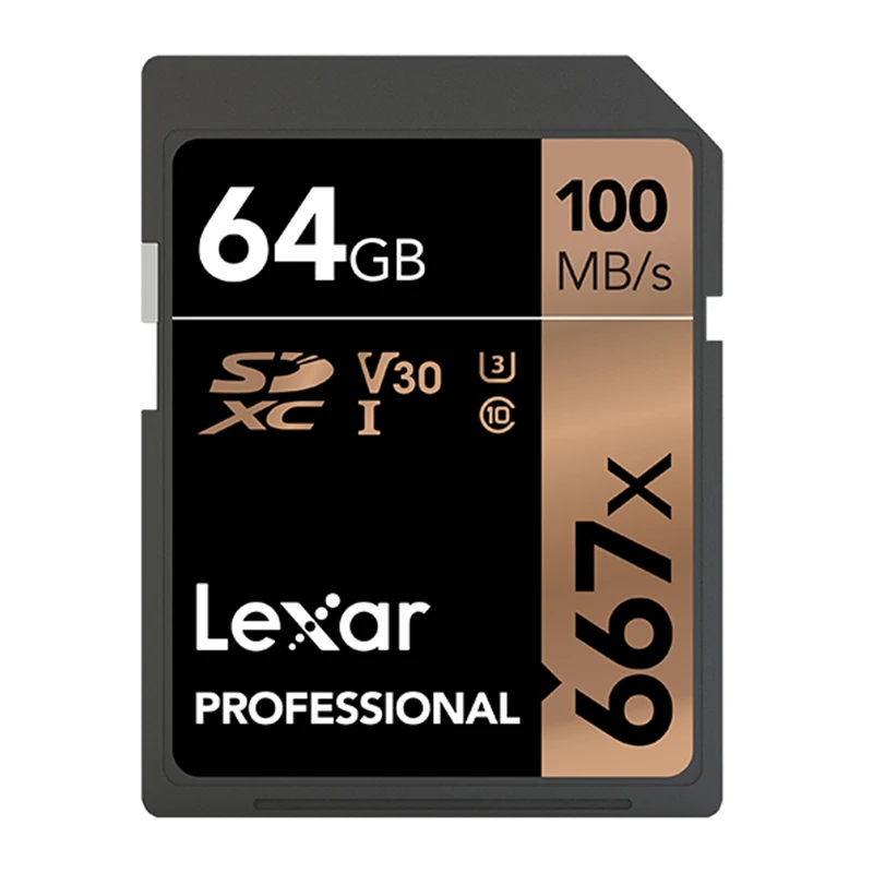 Оригинальный Lexar Профессиональный 667X 256 ГБ UHS-I/U3 hpe смарт-карты памяти 32 Гб Записки карты памяти для мобильного телефона камеры