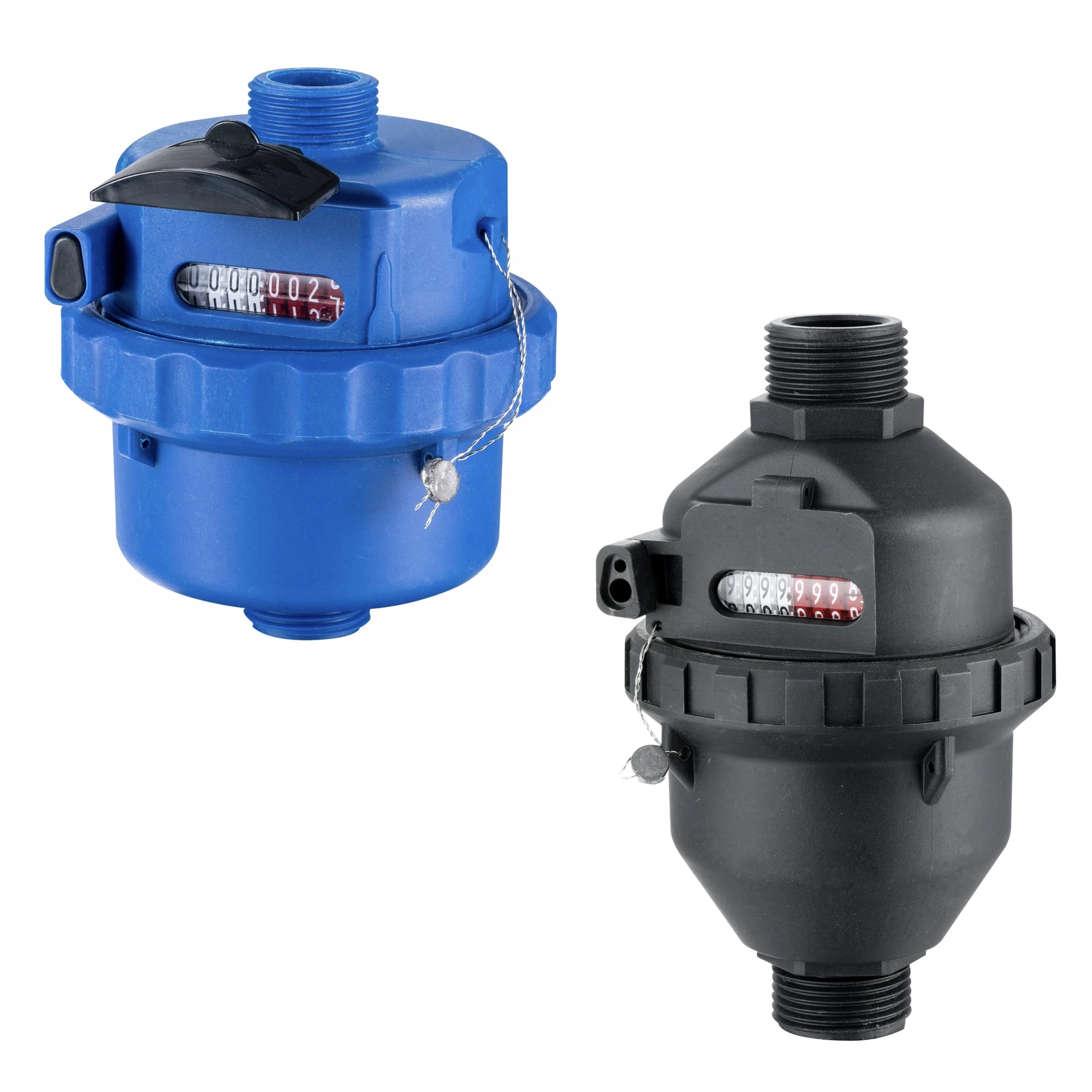 Class C Portable Volumetric Piston Water Meter Plastic Body Kent Type Ningbo Water Meter