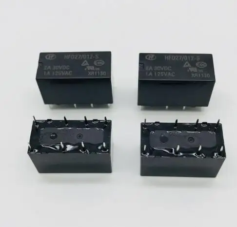 Xiamen Hongfa Relay 2A SPDT 12VDC HFD23 Subminiature PCB Highly Sensitive HFD23-012 HFD23-012-1ZS Signal Relay