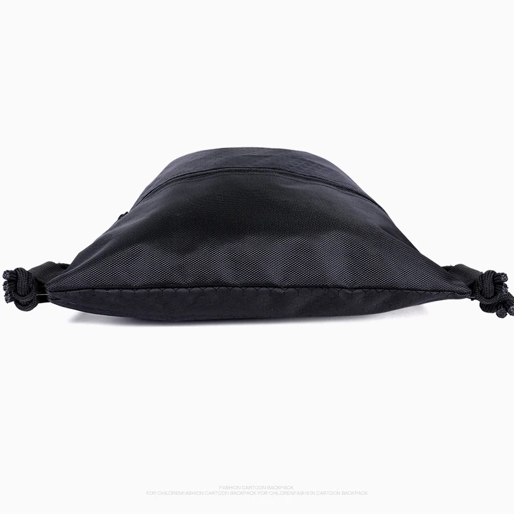 Custom Logo colorful nylon drawstring laundry bagl Makeup Pouch shopping Travel Nylon  Bag with logo