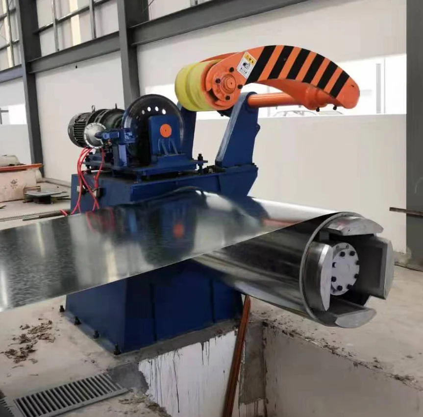 Холоднокатаная оцинкованная стальная продольная линия 0,3 ~ 2,0 мм * 1400 мм