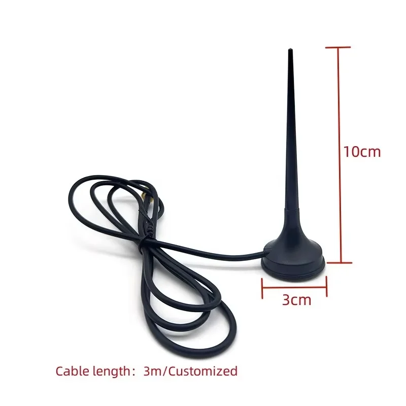 2G 3G CDMA Antenna Aerial Magnetic Base 3 Meters Cable For Repeater Radio Scanner M2M Controller Gate Opener GPRS RTU Antenna