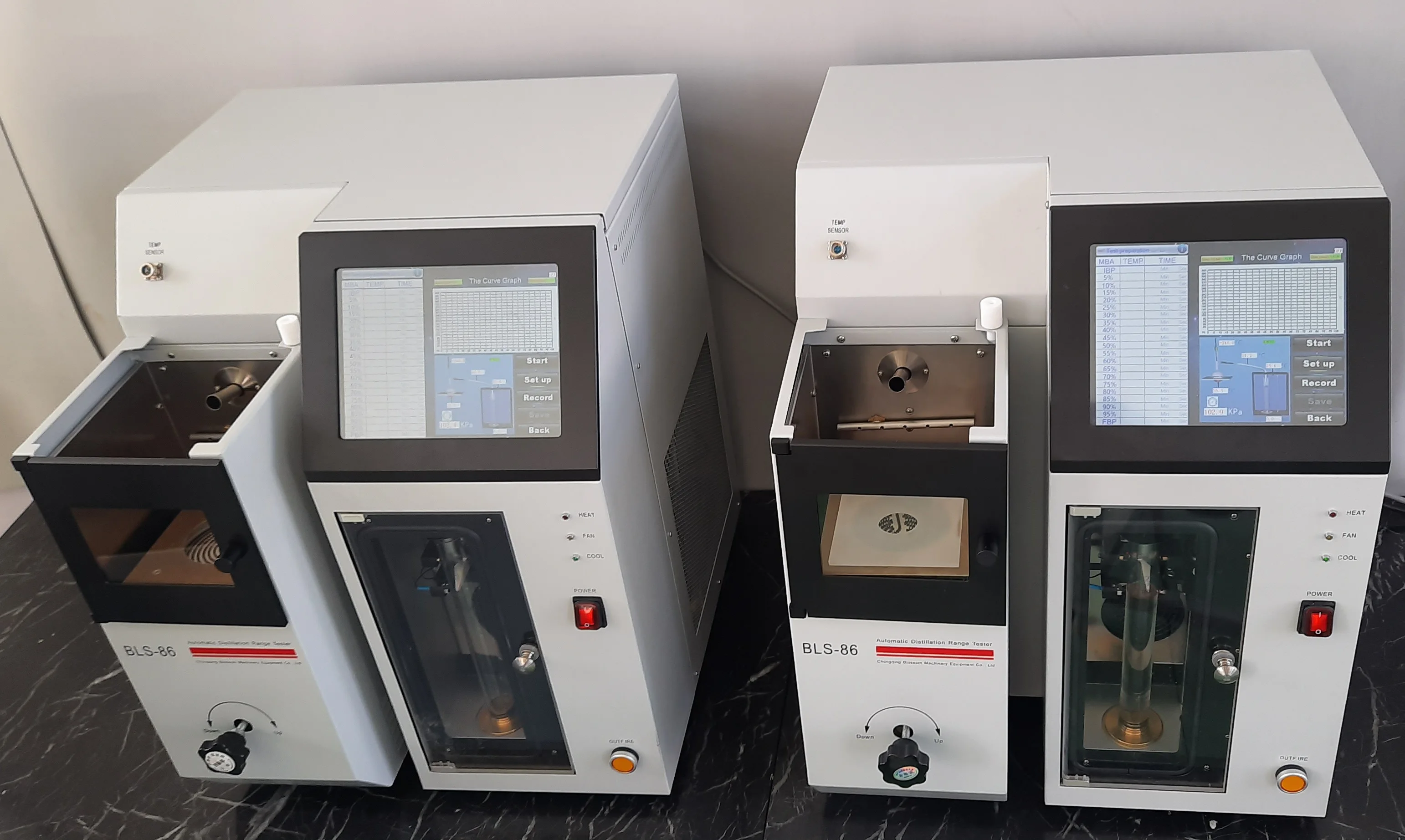 ASTM D86 Distillation Apparatus for Diesel Fuel Lab Analysis