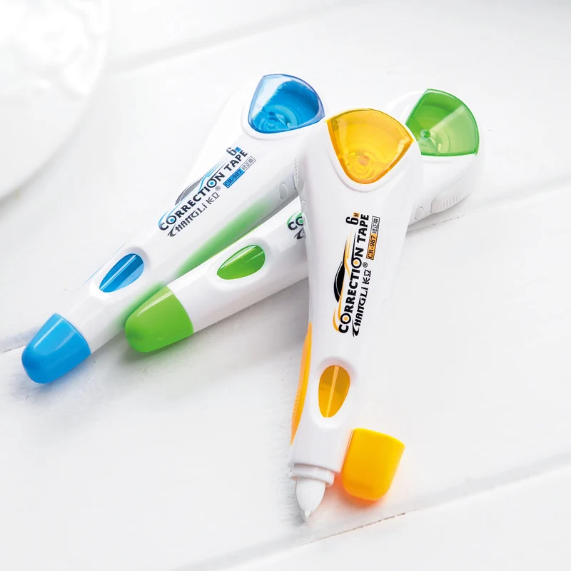New style 6m correction tape stationery fashion creative student supplies correction tape pen