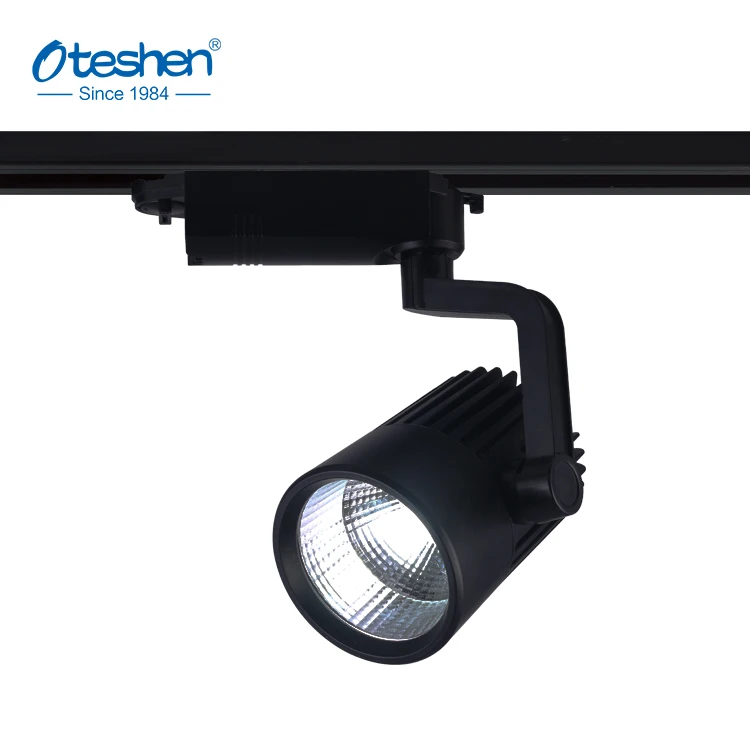 
30w led track light Dimmable aluminum focus led track spotlight for museum lighting 