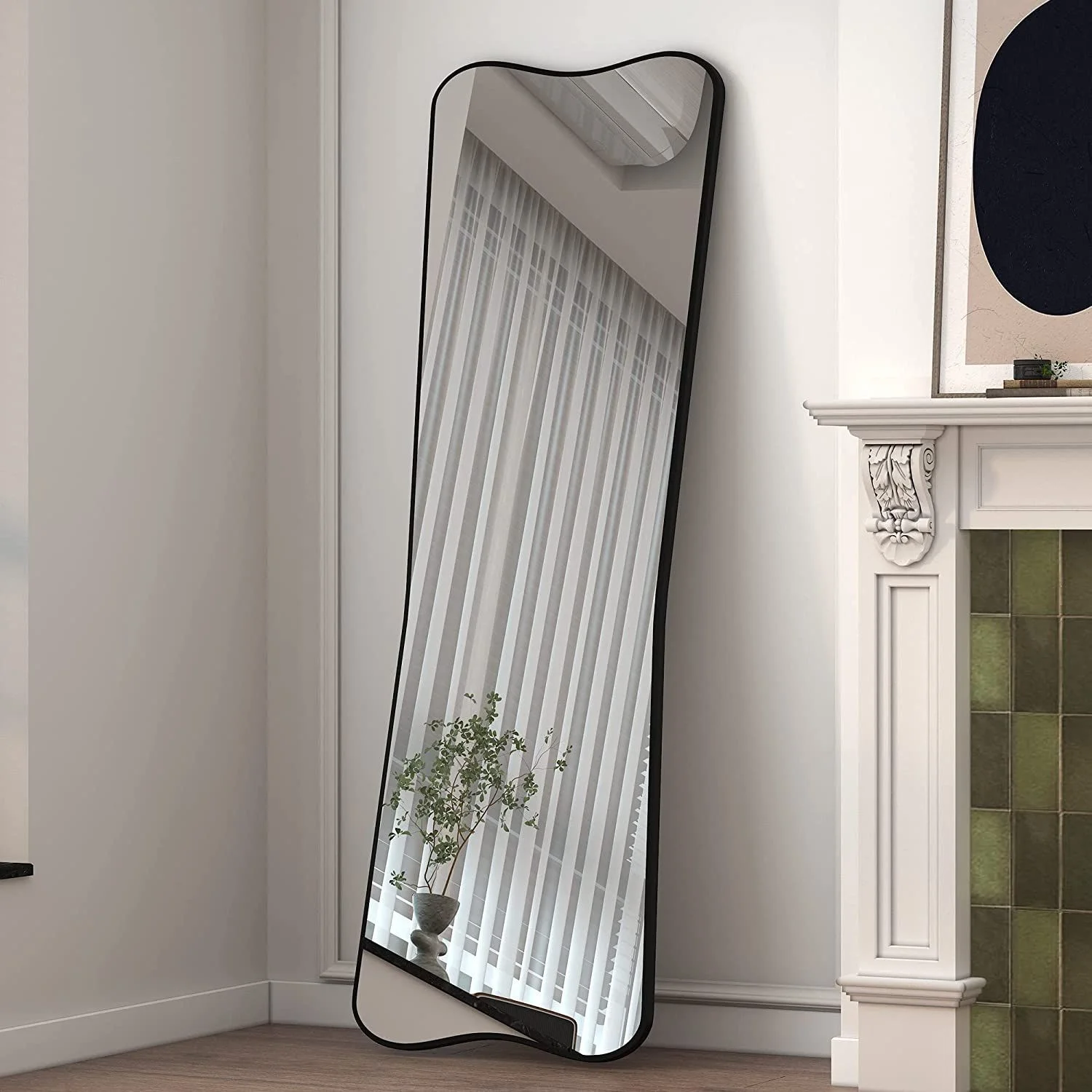 Factory price manufacturer supplier simplicity wall mounted mirror led floor