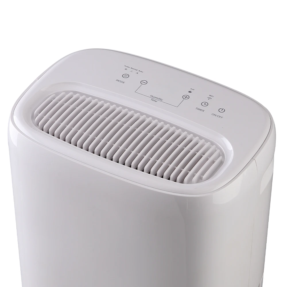Super Automatic Defrosting Compressor Large Water Tank Cool Air Mini Home Dehumidifier 10L