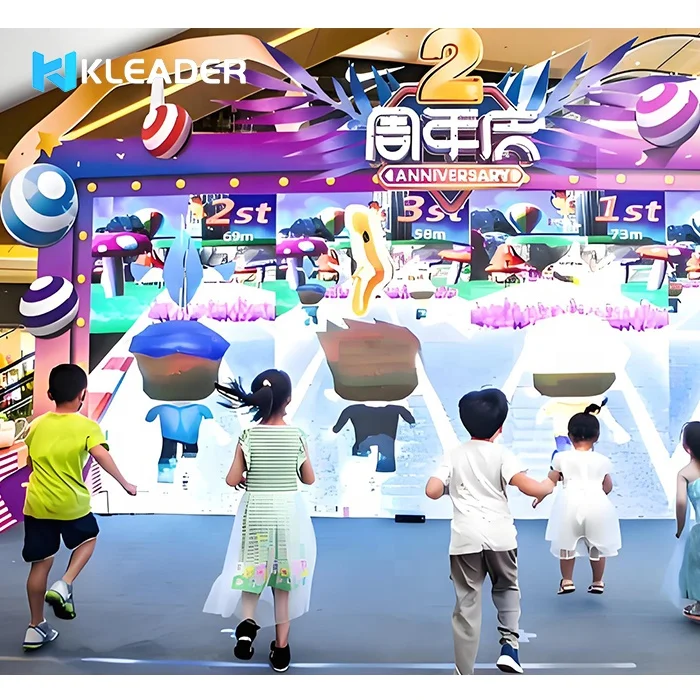 Kinect Sports Games for children to climb jump run dance and ski multiple player digital races virtual reality motion sensor