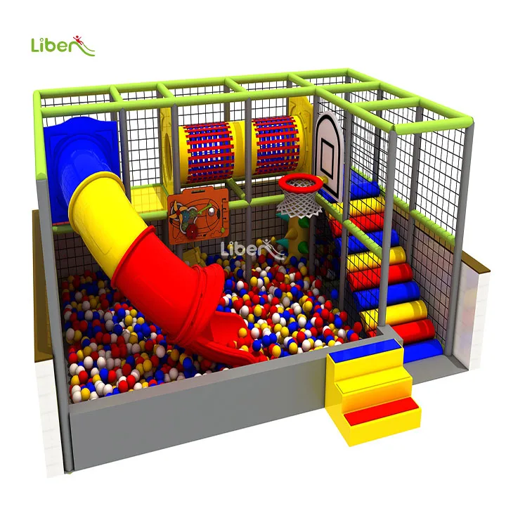 Joyful Maze Playground  Commercial Amusement baby play area indoor Park Facilities with Colorful Mesh Structures