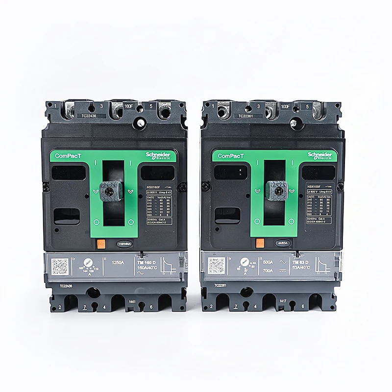 Автоматический выключатель Schneiders NSX MCCB 100A 160A 200A 250A 3P 400A компактный формованный корпус MC