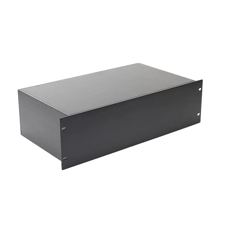 Корпус из алюминиевой коробки 2U-229*88-250 мм (Вт * ч-л) 2u-алюминиевое шасси для приборов сети связи авиационное