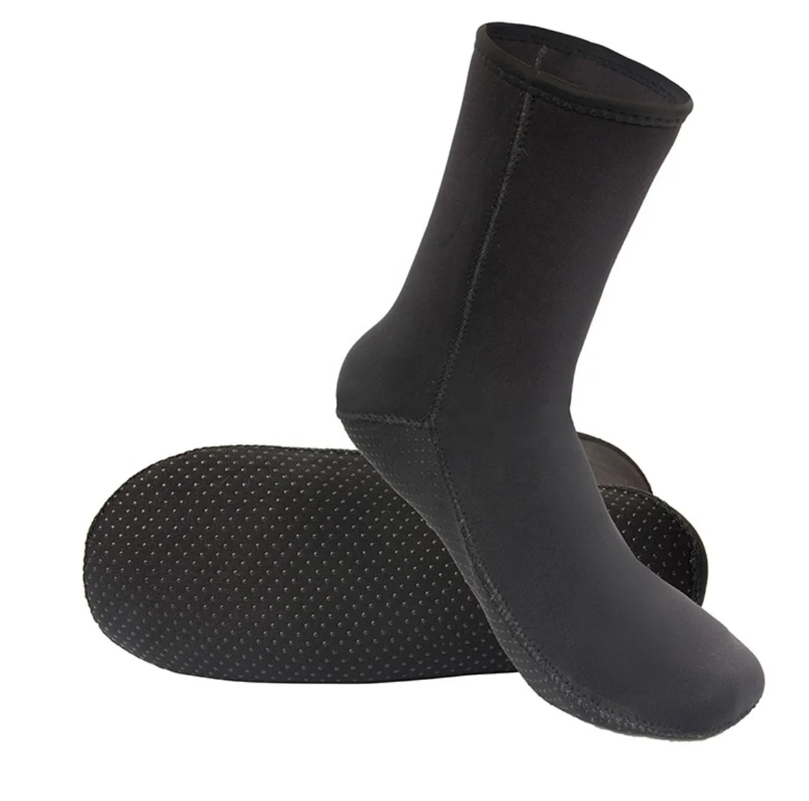 3MM warm diving socks for men and women adult snorkeling socks anti-cold and anti-skid long tube swimming beach socks boots