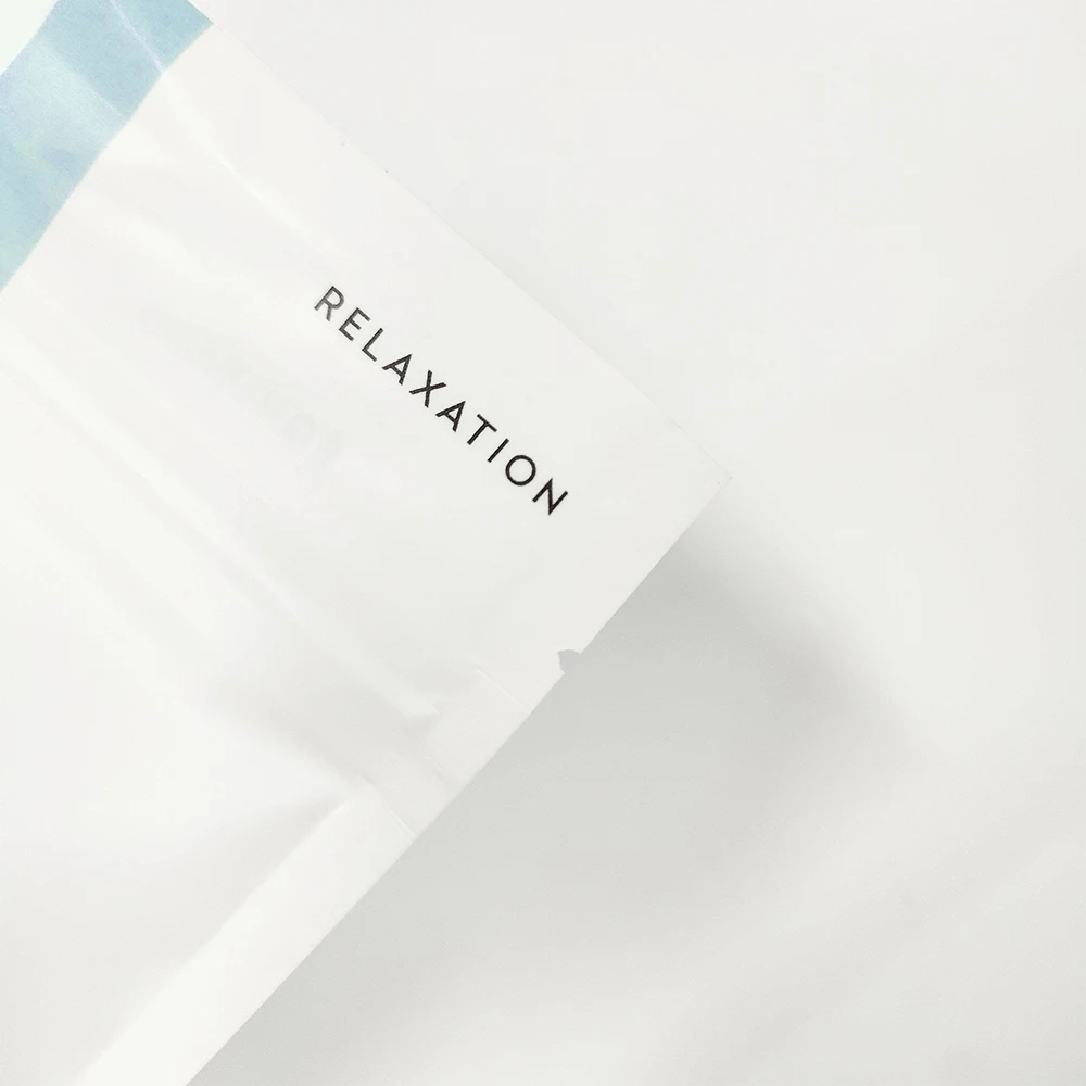 Plastic sachet packaging 250g 500g 1pound 16oz matte finished stand up pouch coffee powder superfood packaging bags with zipper