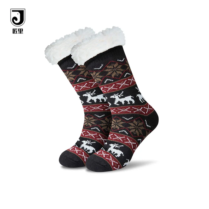 JL-A1198 fleece slipper socks warm slipper socks winter slipper socks