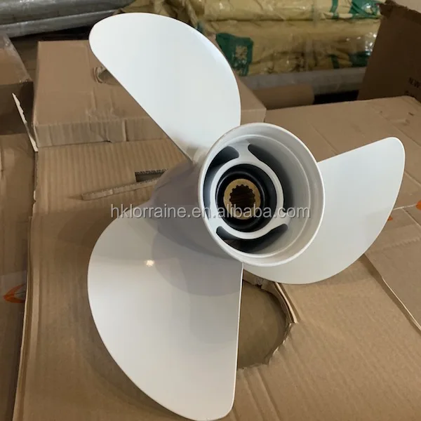 Алюминий и нержавеющая пропеллеры для 2-х тактный 4-тактный лодочный мотор запасные части л.с. подвесные двигатели