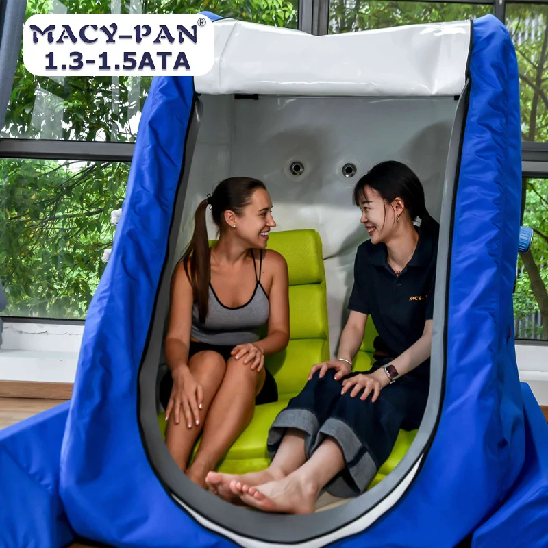 MACY-PAN Manufacturer Home Use HBOT Hyperbaric Chamber Sitting Portable Hyperbaric Chamber 1.3ATA Hyperbaric Chamber