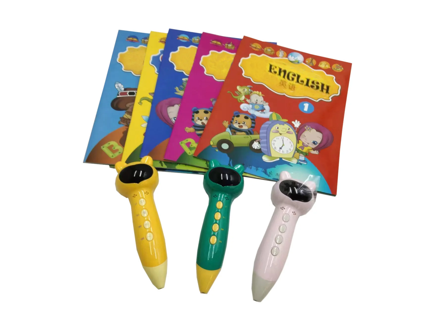 Hot Growing up English Learning Talking Pen for Children book