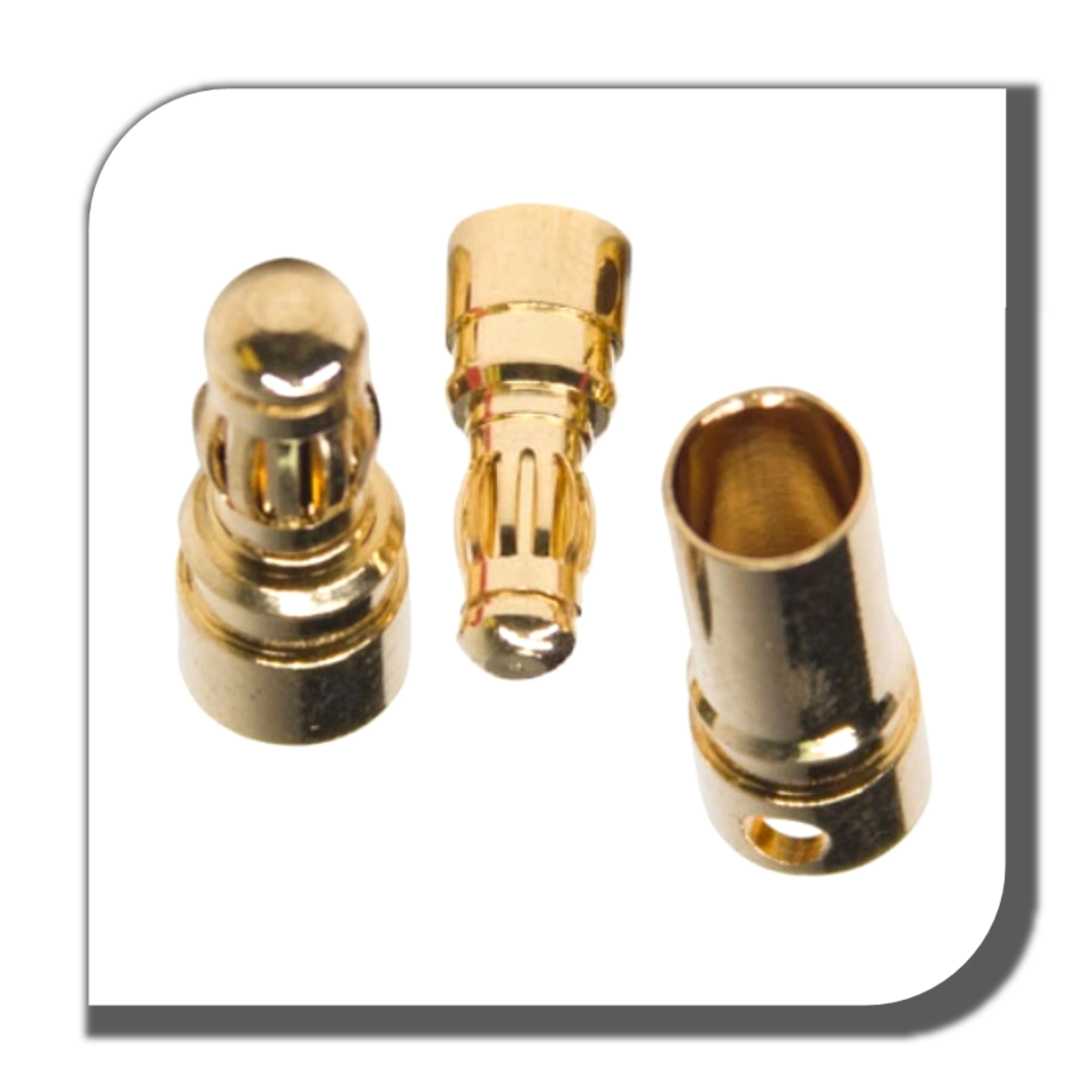 2mm 3mm 3.5mm Bullet Banana Plug for Rc Motor ESC Plug and Wire connector