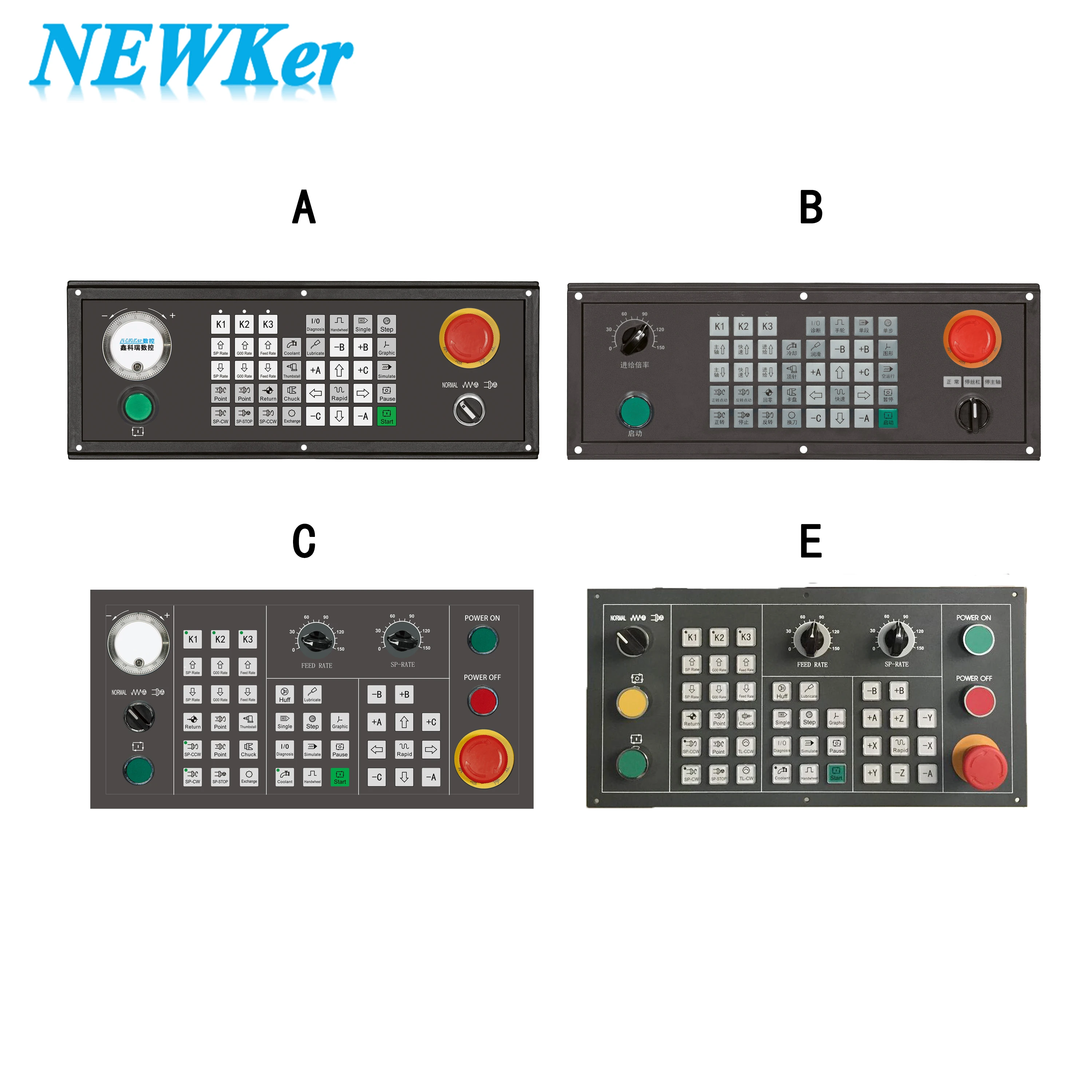 NEWKer cnc controller 5 axis  NEW1000TDca series for cnc router woodworking applying cnc laser cutting machine