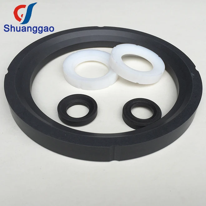Plastic PTFE PEEK valve seat ball valve parts