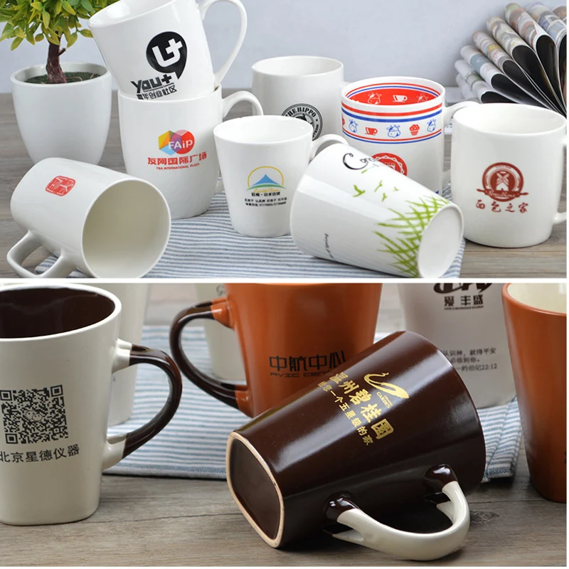 Custom logo mugs Business Gifts Ceramic Coffee Mug Sublimation Blank mug