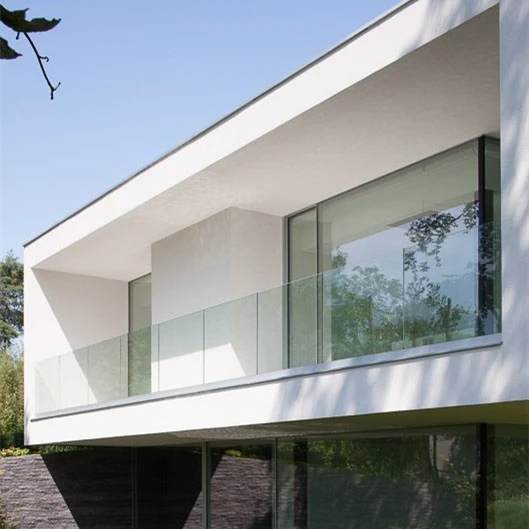 railings and handrails u channel glass PVC wood grain glass railing